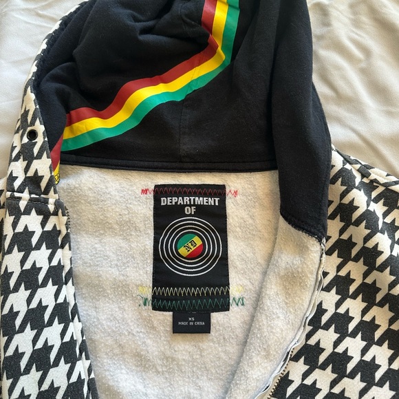 RARE No Doubt Houndstooth Concert Hoodie-XS - Picture 9 of 13